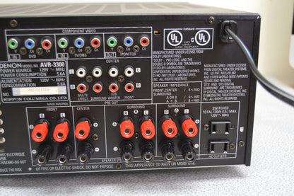 Denon AVR-3300 Stereo Receiver * 105W RMS * 2000 * Remote