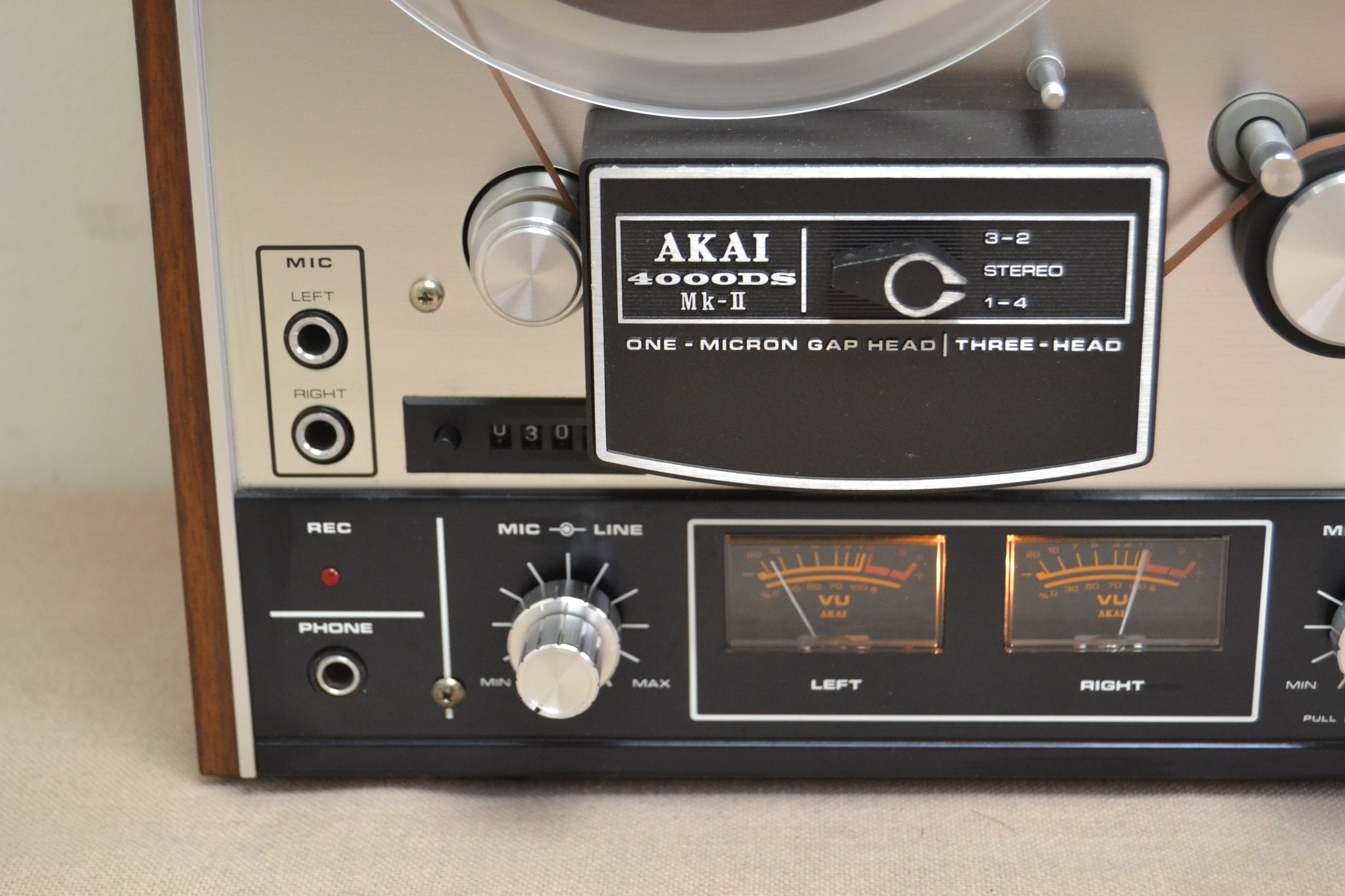 Akai 4000DS MKII Reel to Reel Deck * Fully Serviced * New Belts