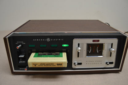 GE General Electric TA-600A * 8 Track Player/Recorder * Fully Serviced * New Belts