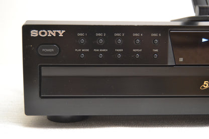 Sony CDP-CE375 CD Carousel 5 Discs * Box * Remote * Fully Serviced