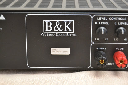 B&K Components ST55.2 Stereo Power Amplifier * 55W RMS