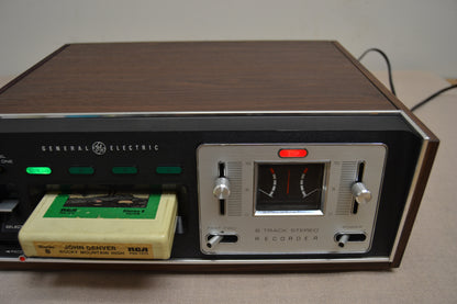 GE General Electric TA-600A * 8 Track Player/Recorder * Fully Serviced * New Belts