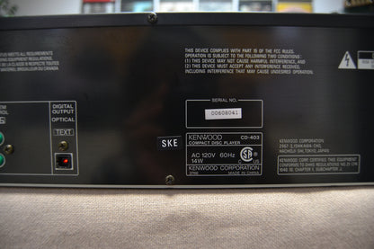 Kenwood CD-403 CD Changer 5 Discs