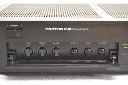 Proton D540 Stereo Integrated Amplifier * 40W RMS * 1980