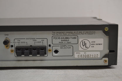 Sansui T-990 Stereo Tuner * Fully Serviced to factory Specs