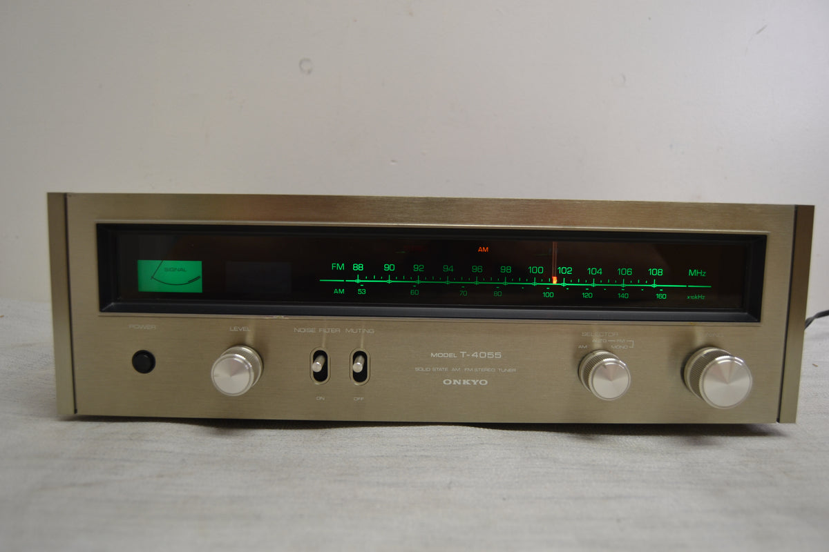 Onkyo T-4055 Stereo Tuner * Fully Serviced to Factory Specs