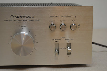 Kenwood KA-3500 Stereo Integrated Amplifier * 40W RMS * 1976