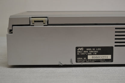 JVC L-E33 Linear Tracking Turntable * Box * Fully Serviced