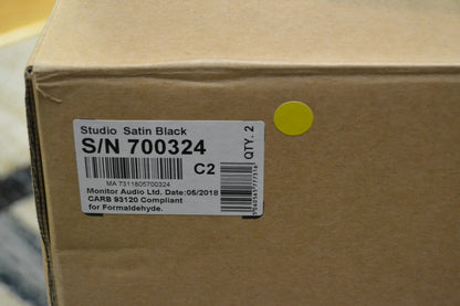 Monitor Audio STUDIO Bookshelf Speakers * Box *