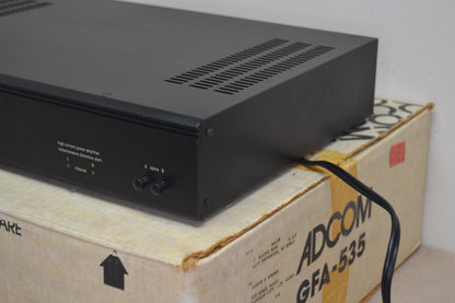 Adcom GFA-535  Stereo Power Amplifier * 60W RMS * Box * Manual