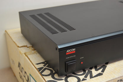 Adcom GFA-535  Stereo Power Amplifier * 60W RMS * Box * Manual