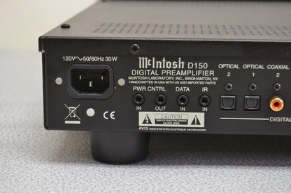 McIntosh D150 Stereo digital preamplifier * Remote * Original Box