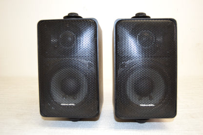 Realistic Minimus 7 Speakers * Wall Mount Plates * Fully Serviced