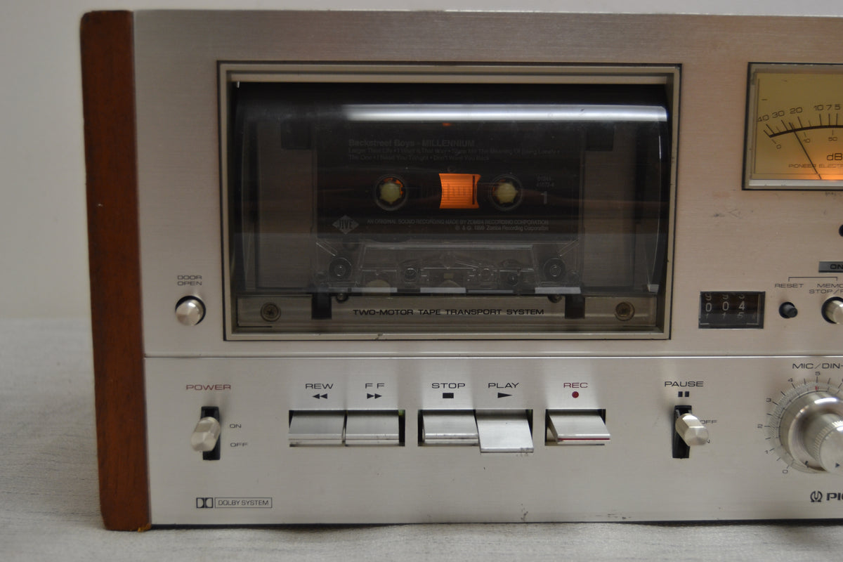 Pioneer CT-F9191 Single Cassette Deck * Fully Serviced * New Belts & Capstan