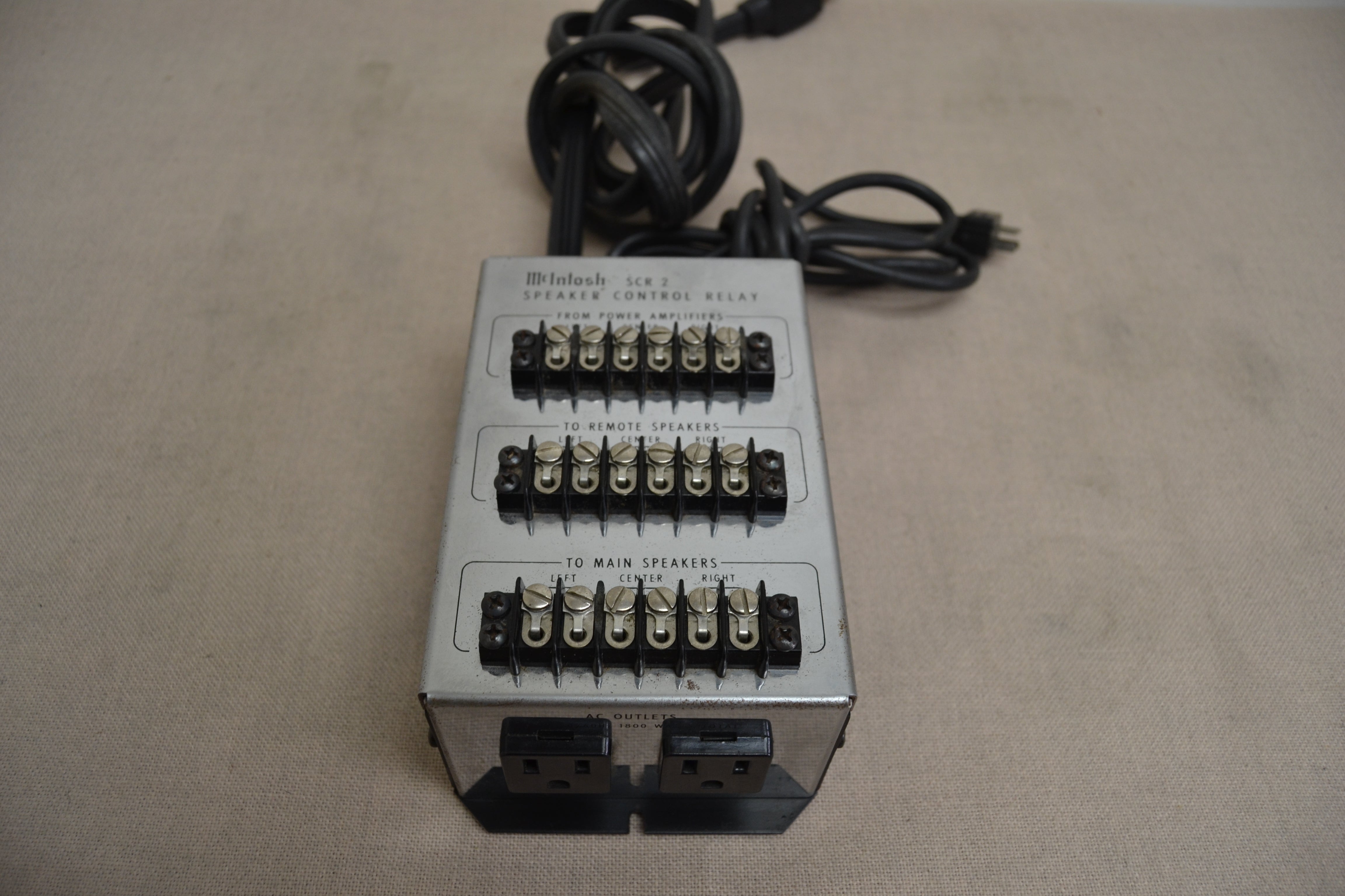 McIntosh SCR2 Speaker Control Relay for C28, C29, C30, C32, C33, or C34V Preamps
