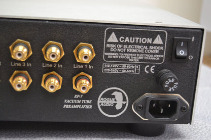 Rouge Audio RP-7 Tube Stereo Preamplifier * Store Demo Unit in MINT Condition * Box