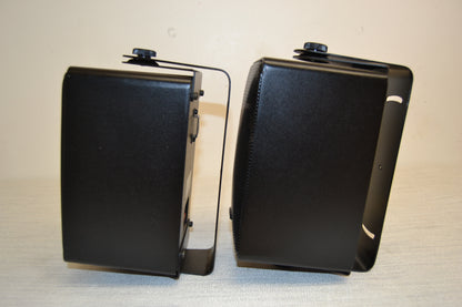 Realistic Minimus 7 Speakers * Wall Mount Plates * Fully Serviced