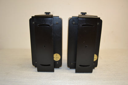 Realistic Minimus 7 Speakers * Wall Mount Plates * Fully Serviced
