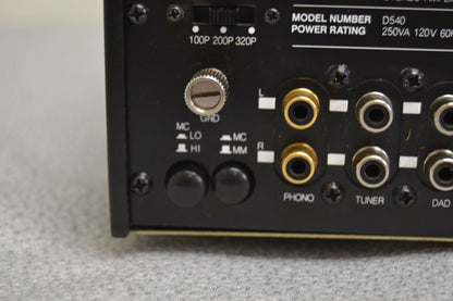 Proton D540 Stereo Integrated Amplifier * 40W RMS * 1980