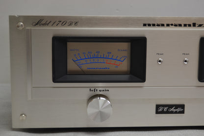 Marantz 170DC Stereo Power Amplifier * Fully Serviced * NEW Heiukko Solid Wood Case