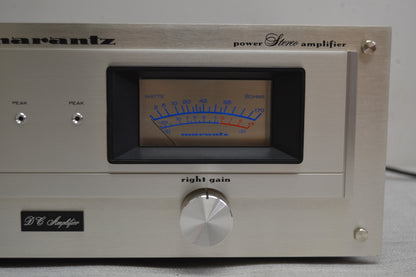 Marantz 170DC Stereo Power Amplifier * Fully Serviced * NEW Heiukko Solid Wood Case
