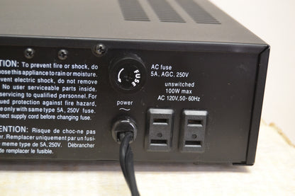 Adcom GFA-535  Stereo Power Amplifier * 60W RMS * Box * Manual