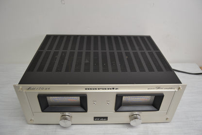 Marantz 170DC Stereo Power Amplifier * Fully Serviced * NEW Heiukko Solid Wood Case