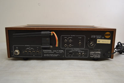 Onkyo T-4055 Stereo Tuner * Fully Serviced to Factory Specs