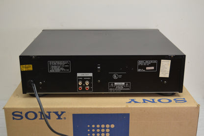 Sony CDP-C435 CD Carousel * 5 Discs * Remote * Box