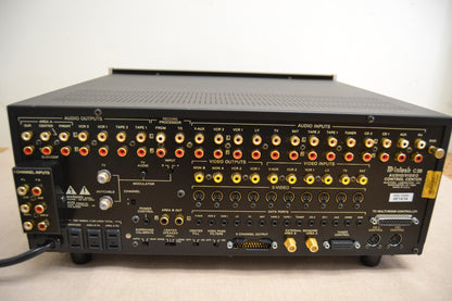 McIntosh C39 2-Channel Solid State Audio/Video Control Center Preamplifier * NEW Front Glass * Fully Serviced