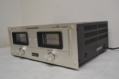 Marantz 170DC Stereo Power Amplifier * Fully Serviced * NEW Heiukko Solid Wood Case