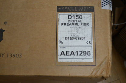 McIntosh D150 Stereo digital preamplifier * Remote * Original Box