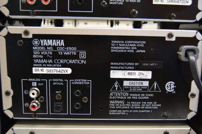 Yamaha CRX-E400 Mini Component System * Fully Serviced * Remote Control