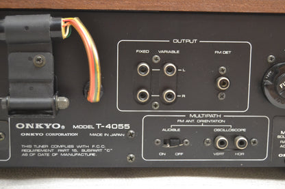 Onkyo T-4055 Stereo Tuner * Fully Serviced to Factory Specs