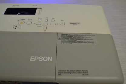 Epson PowerLite 83+ Video Projector * Fully Serviced * Lamp at 50% of Life *