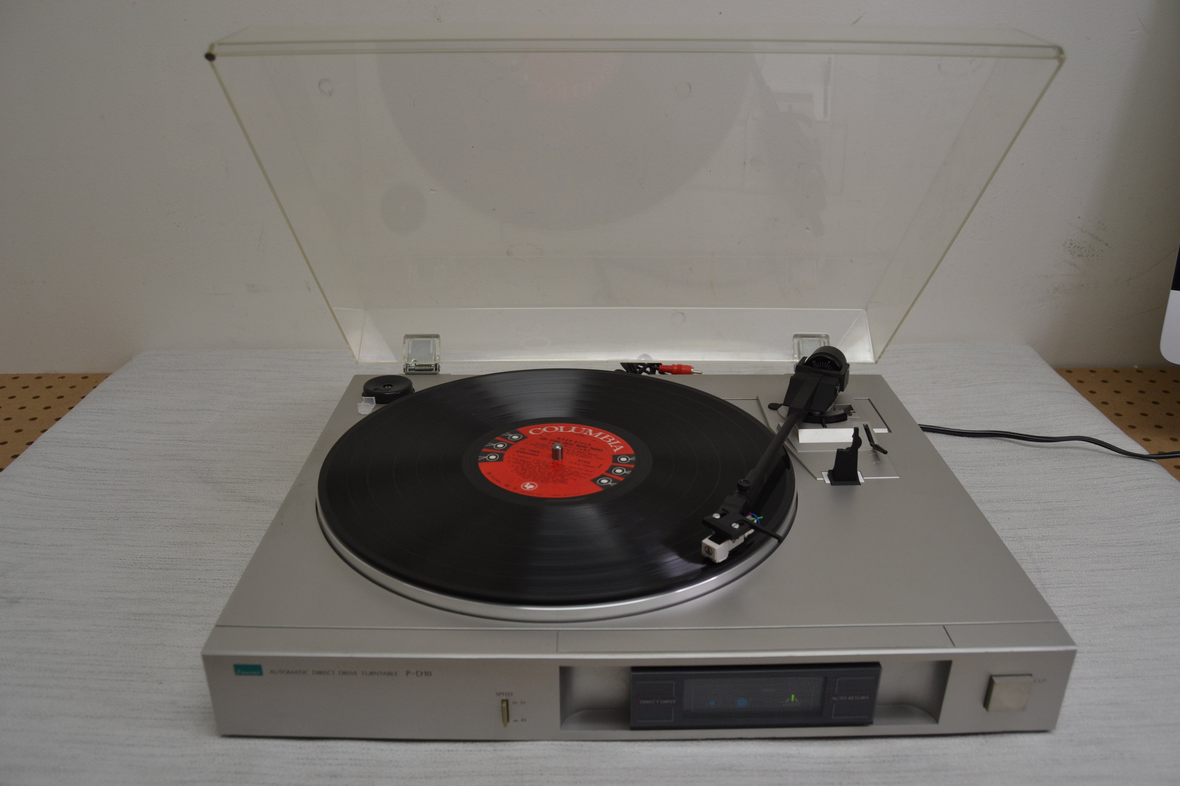 Sansui P-D10 Direct Drive Turntable * New Audio Technica Cartridge * Fully Serviced