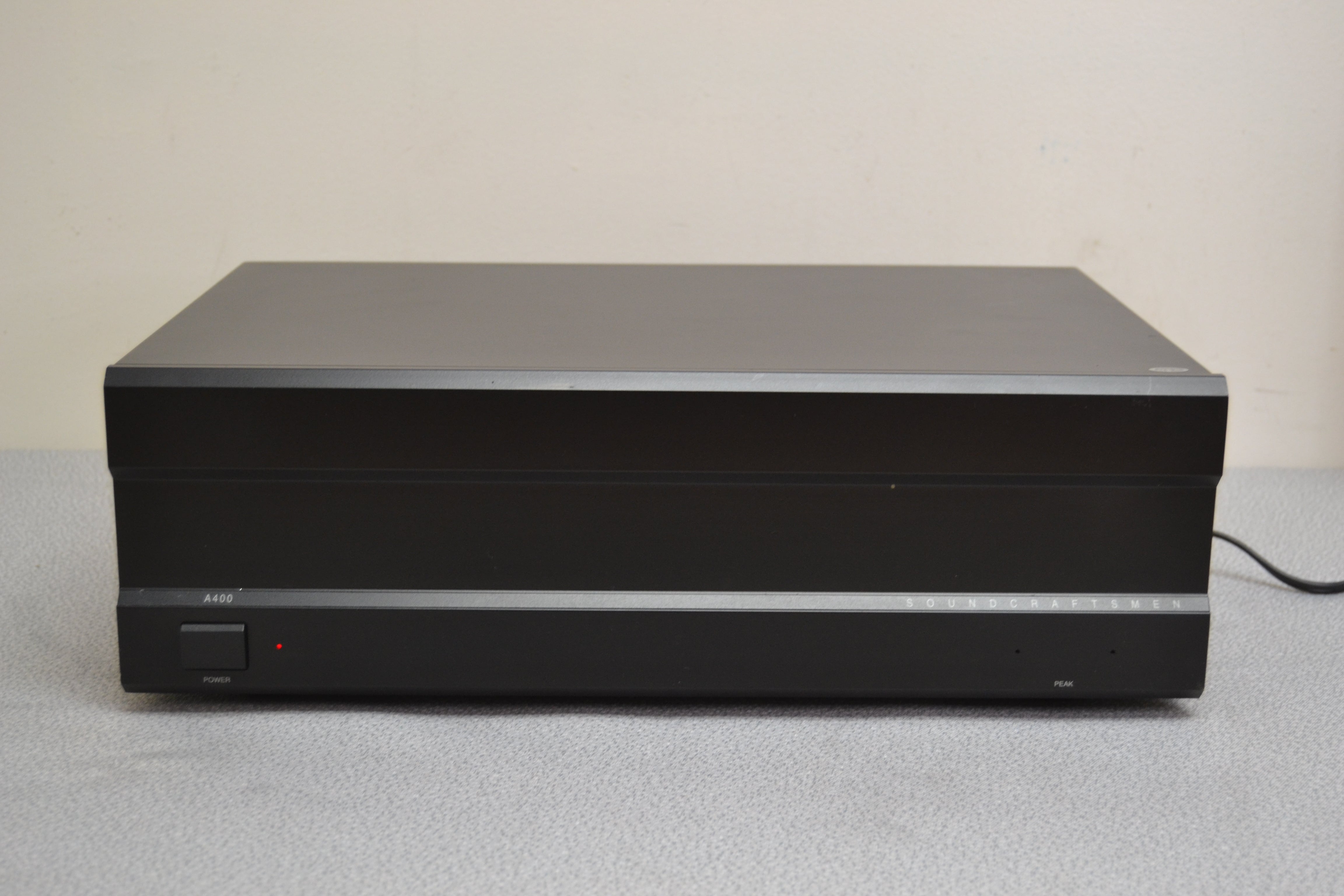 Soundcraftsmen A400 Power Amplifier * 205W RMS * 1990