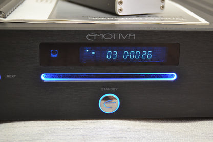 Emotiva ERC-1 Single CD Player * Remote * Manual * Fully Serviced