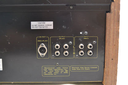 Pioneer CT-F9191 Single Cassette Deck * Fully Serviced * New Belts & Capstan