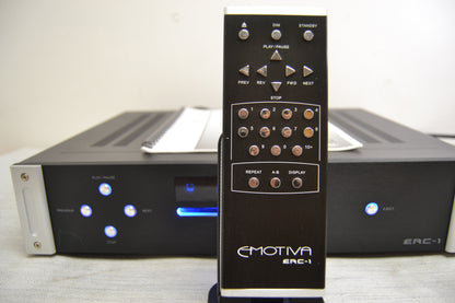 Emotiva ERC-1 Single CD Player * Remote * Manual * Fully Serviced