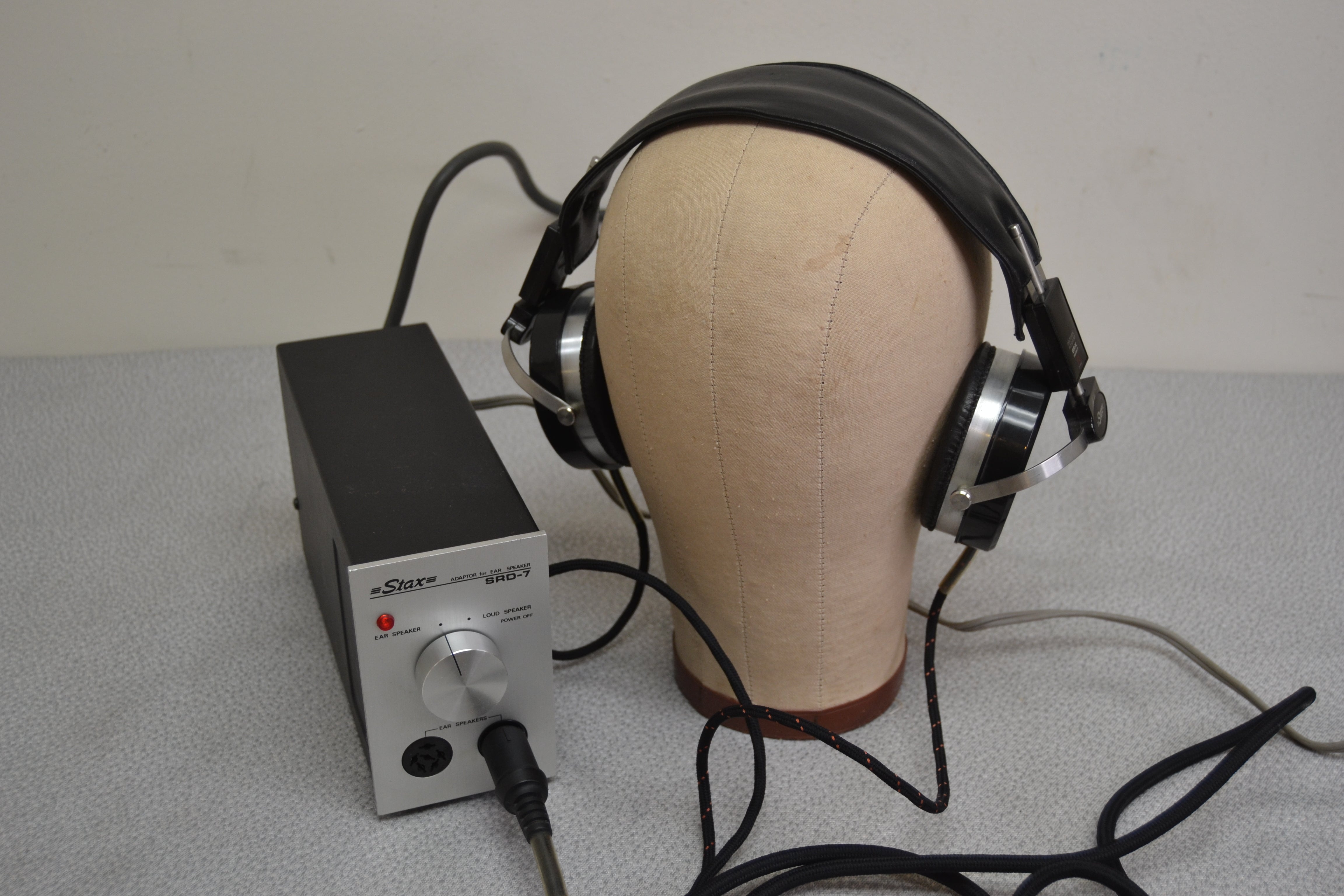 Stax Electrostatic Headphones SRX-MK3 with SRD-7 Adaptor * Fully