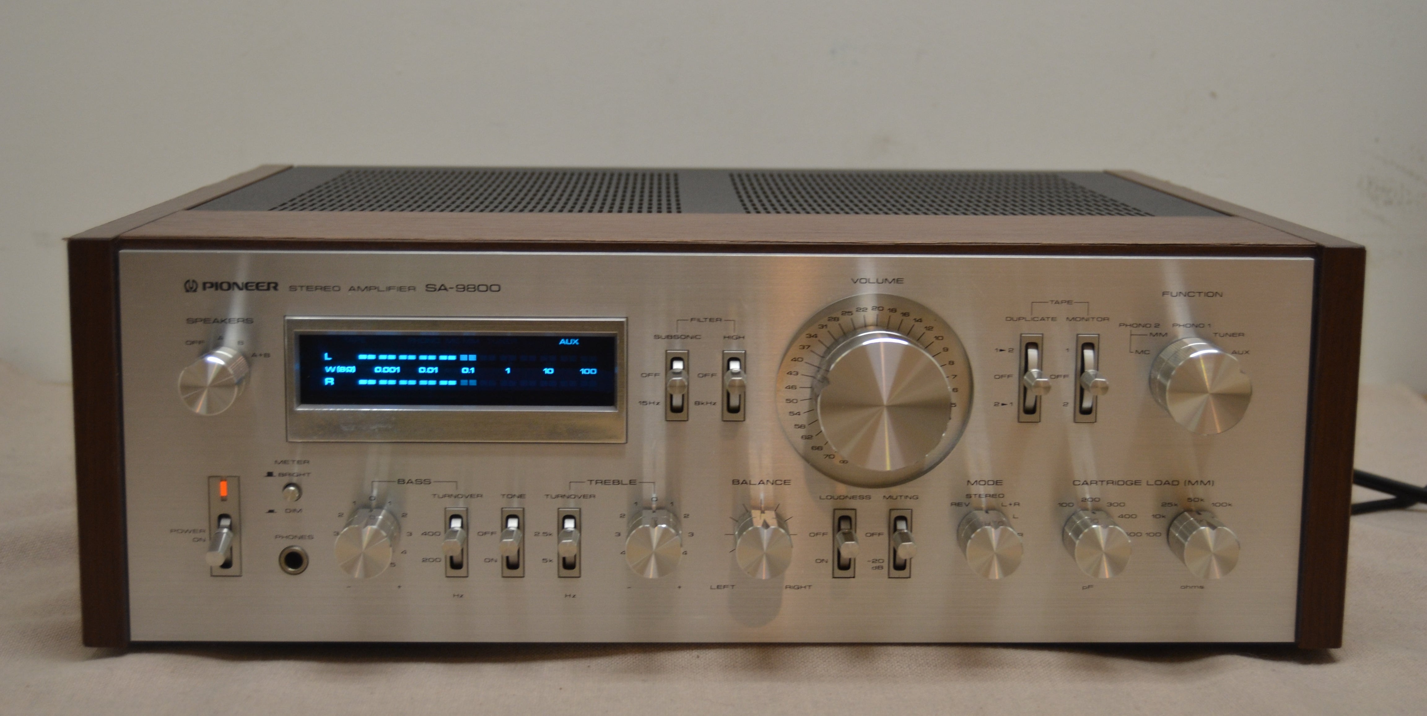 Pioneer SA-9800 Stereo Integrated Amplifier * FULLY RECAPPED
