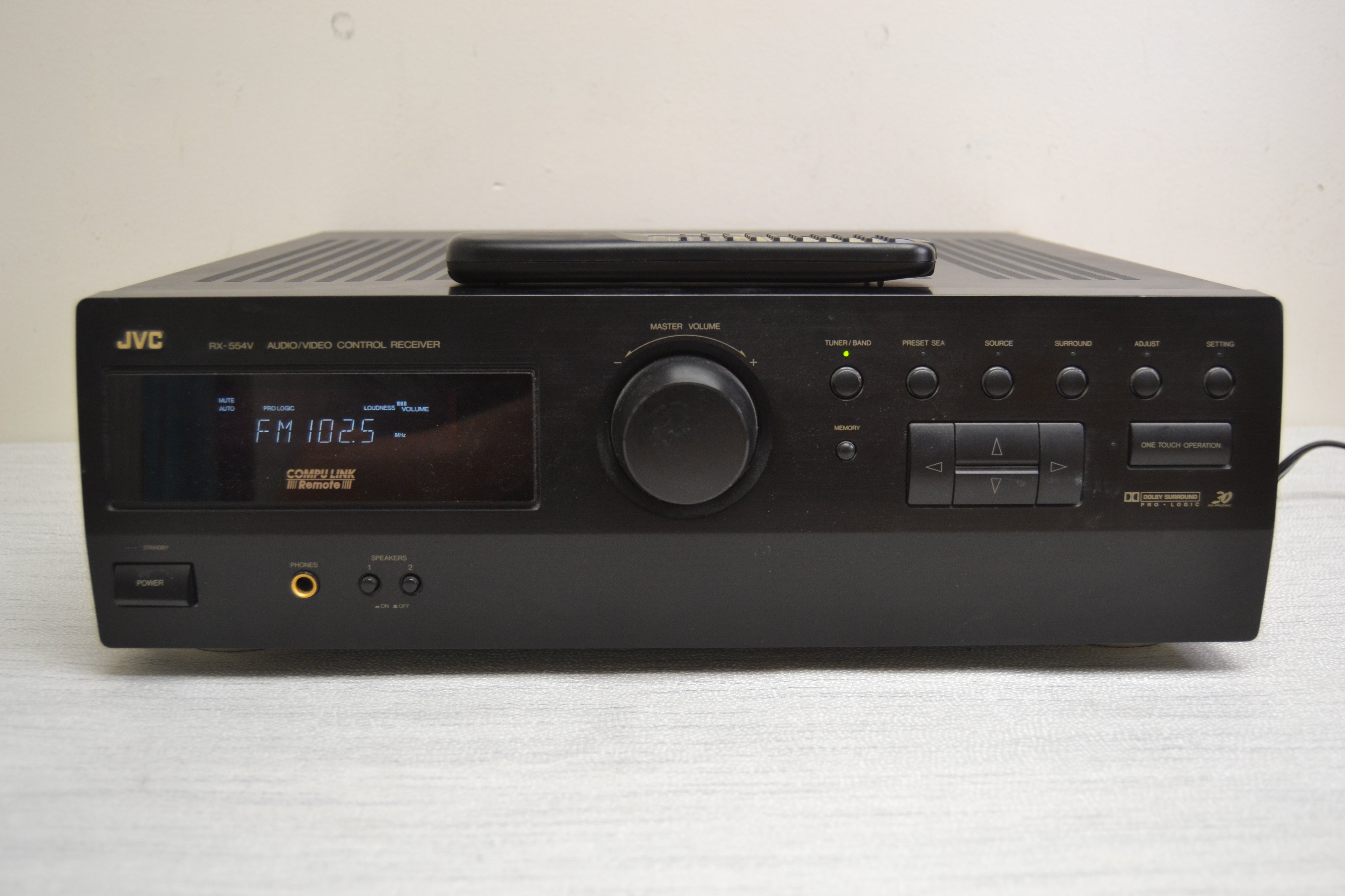JVC RX-554V Stereo Receiver * 100W RMS * Remote * Fully Serviced