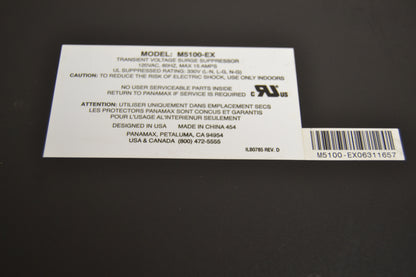 Panamax MAX® 5100-EX Power line conditioner and surge protector