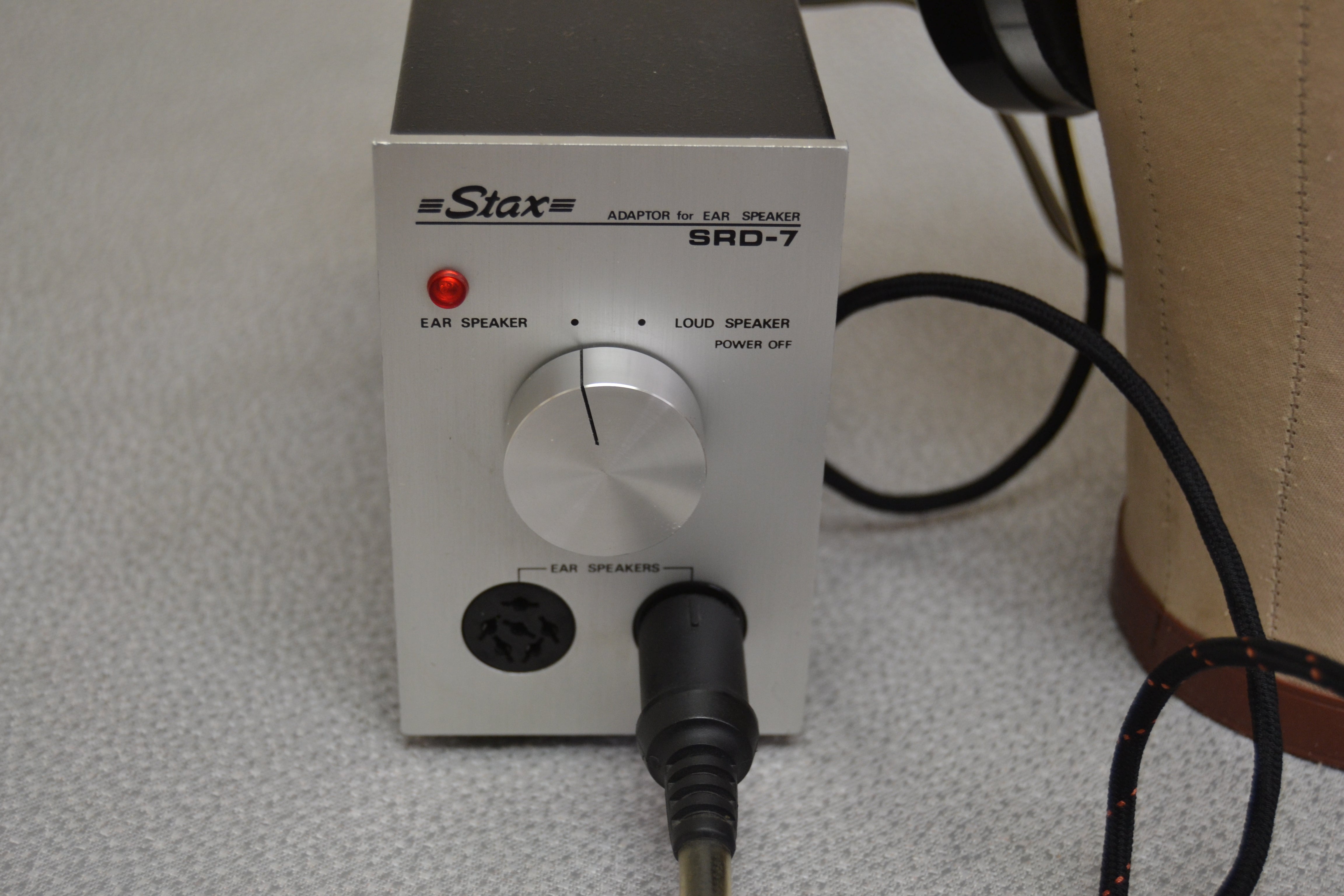 Stax Electrostatic Headphones SRX-MK3 with SRD-7 Adaptor * Fully