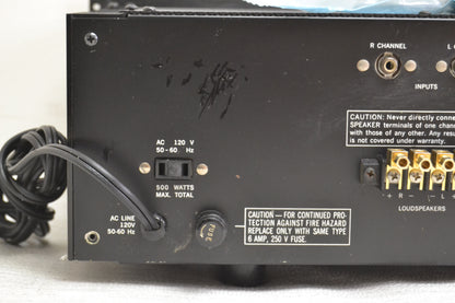 Marantz 240 Stereo Power Amplifier * Fully Serviced * Recapped * NEW Heiukko Solid Wood Case