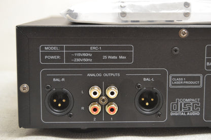 Emotiva ERC-1 Single CD Player * Remote * Manual * Fully Serviced