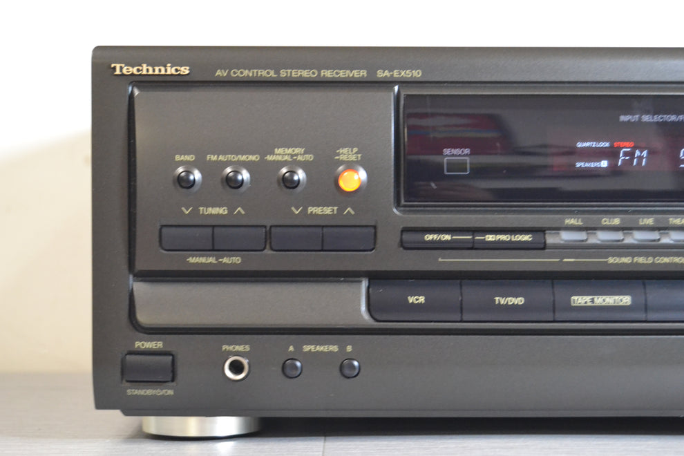 Technics SA-EX510 Stereo Receiver with Original Remote Control – The ...