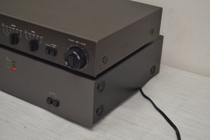 NAD Pre+Amp Set * 1155 Stereo Preamplifier * 2140 Power Amplifier * Fully Serviced