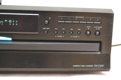Onkyo DX-C390 6-CD changer with MP3 CD playback * Remote * 2009